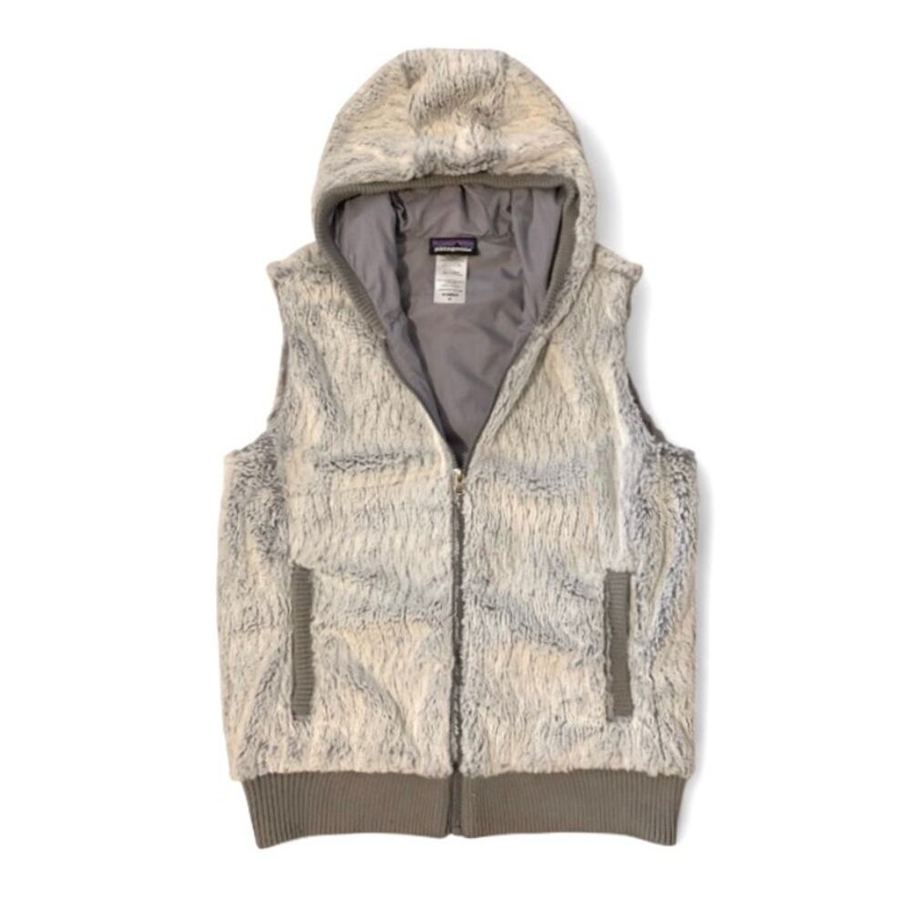 Patagonia Women’s Conejo Fleece Vest – High-Pile Fuzzy Fleece Size Medium